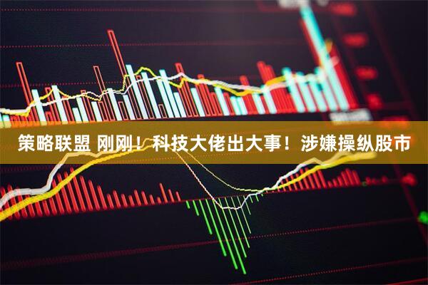 策略联盟 刚刚！科技大佬出大事！涉嫌操纵股市